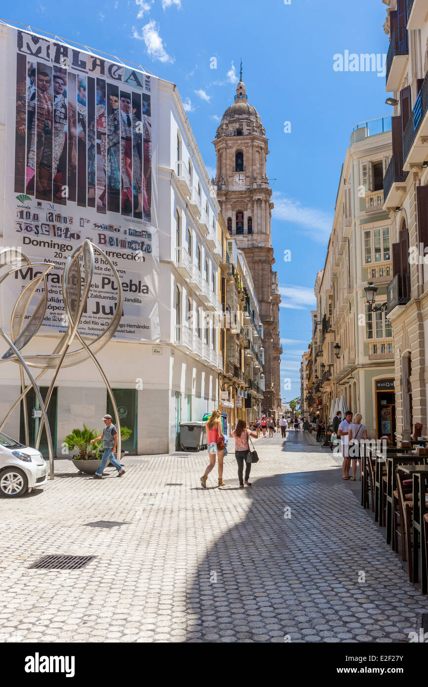 Malaga, Costa del Sol, Andalousie, Espagne, Europe. Banque D'Images