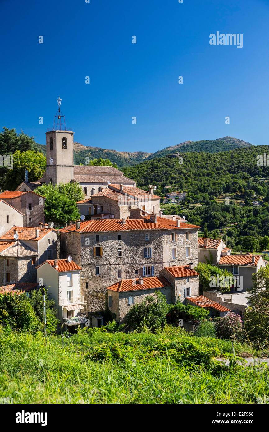 France Gard les Causses et les Cévennes Méditerranée paysage culturel agropastoraux inscrite au Patrimoine Mondial de l'UNESCO Banque D'Images