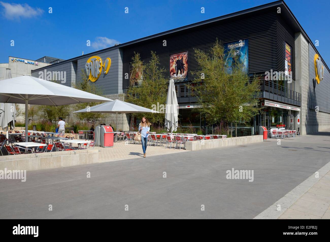 France Rhone Lyon Vaise le district Ouest Express restaurant dans le complexe cinéma Pathé d'alimentation rapide de style français de Paul Bocuse Banque D'Images