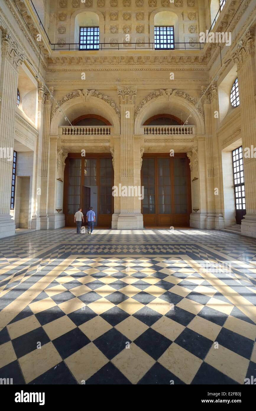 France, Rhône, Lyon, site historique classé au Patrimoine Mondial par l'UNESCO, l'hôpital de l'Hôtel-Dieu, Grand dome Banque D'Images