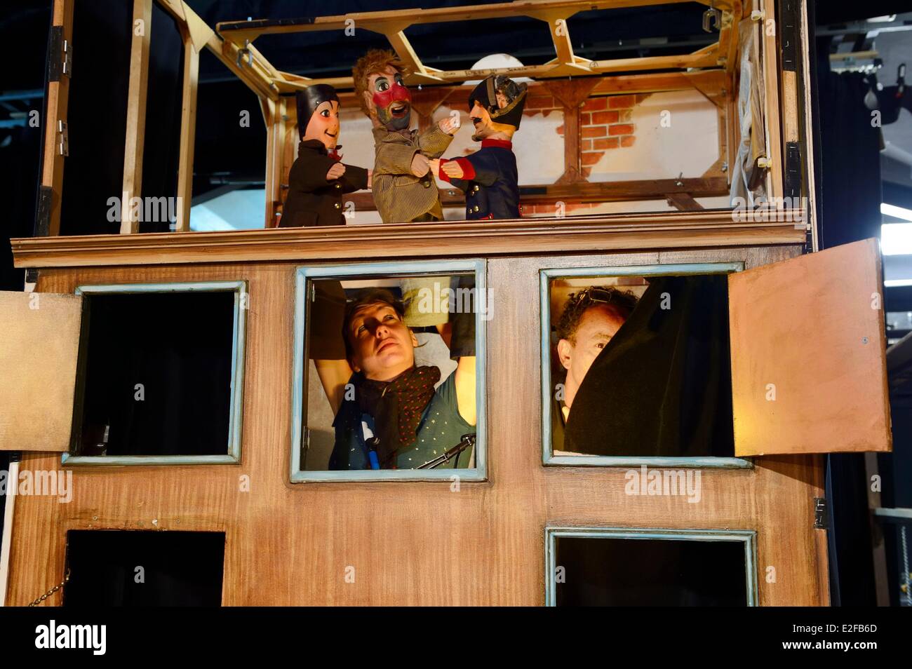 France, Rhône, Lyon, Guignol de Lyon, le théâtre des les