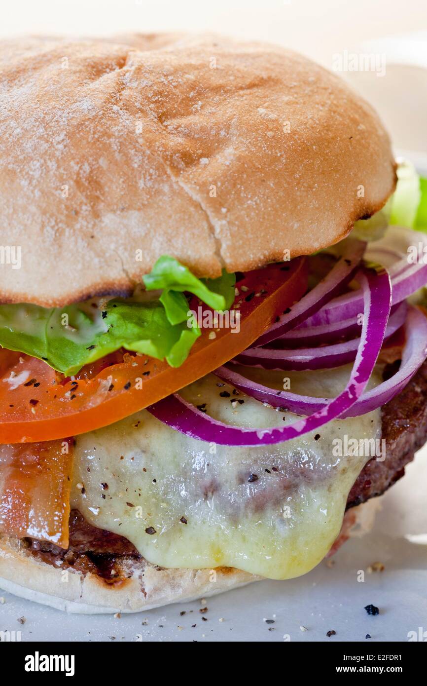 Royaume-uni, Londres, Islington Upper street, Byron restaurant Burger Banque D'Images