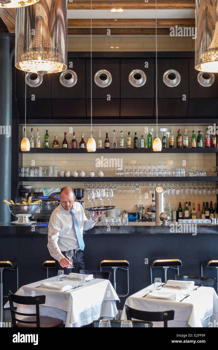 Allemagne, Hambourg, International Maritime Museum, restaurant Meerwein Banque D'Images