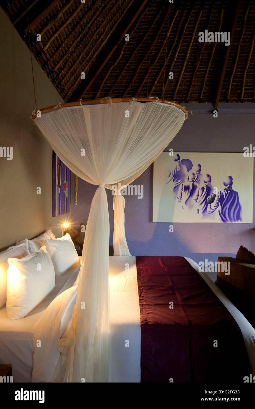 L'INDONÉSIE, Bali, Seminyak, Blue Karma Hotel Banque D'Images