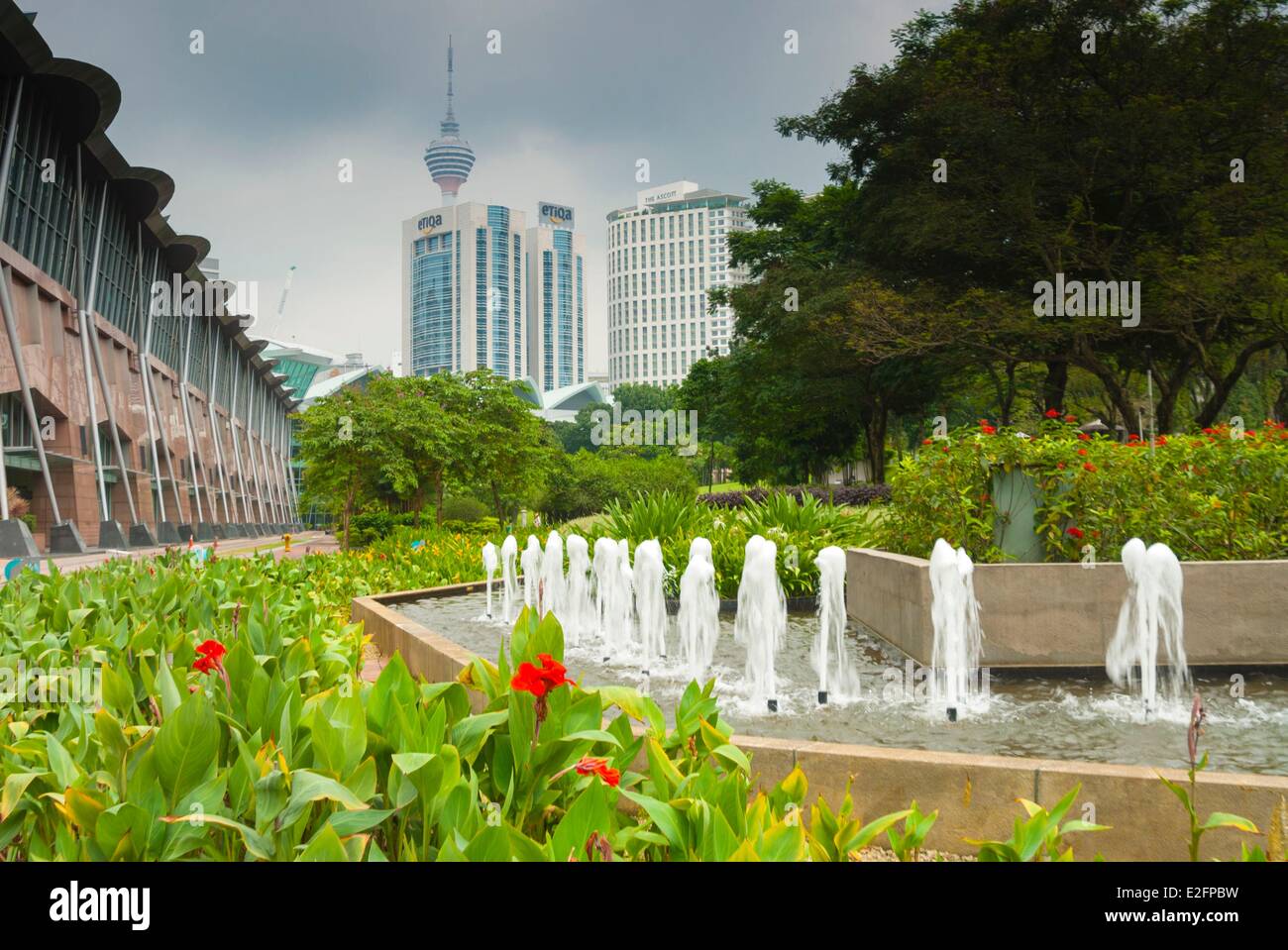 La Malaisie Kuala Lumpur City Centre Garden Banque D'Images