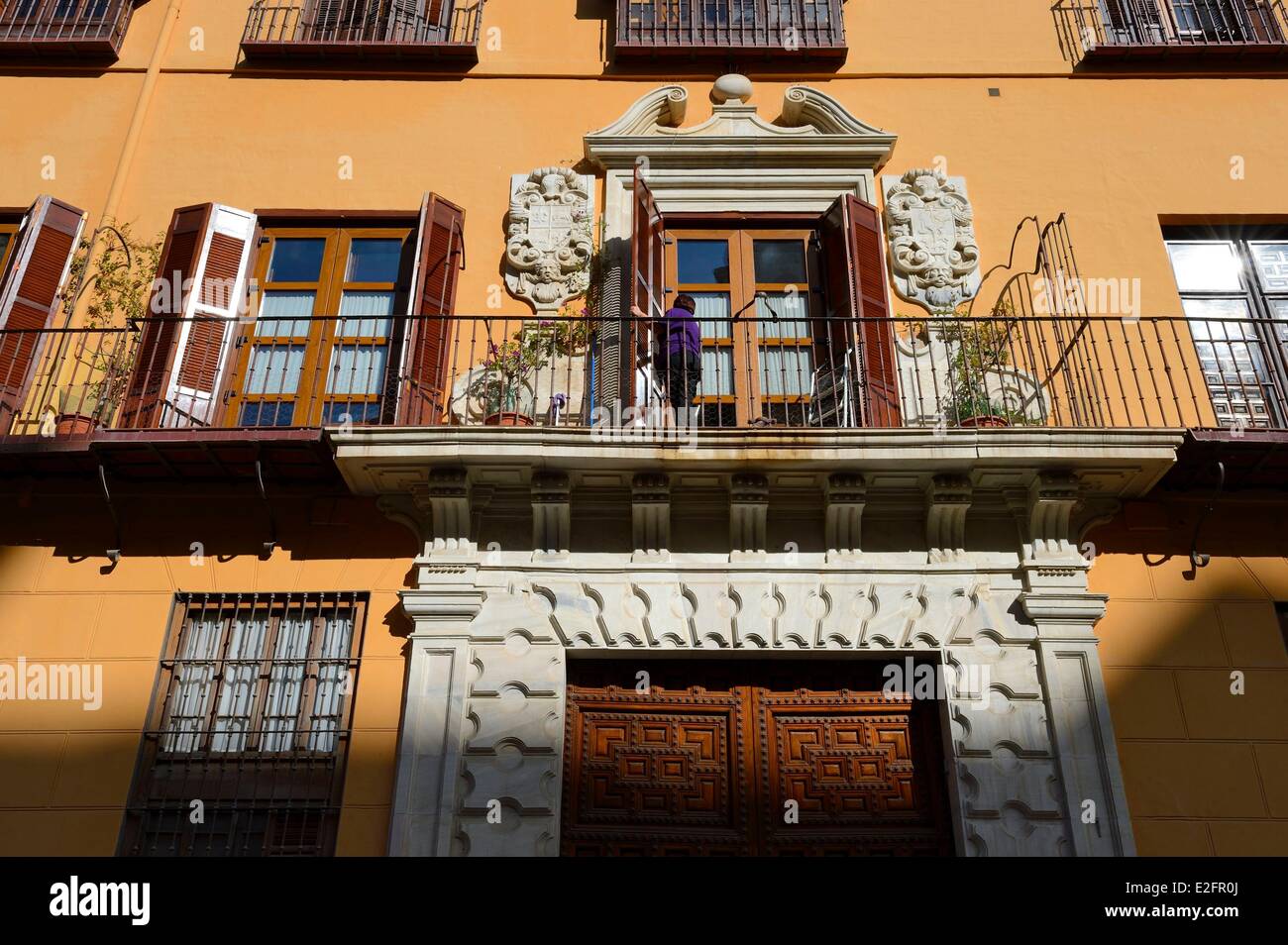 Espagne Andalousie Costa del Sol Malaga Palacio de Zea Salvatierra (CEA) Salvatierra Banque D'Images