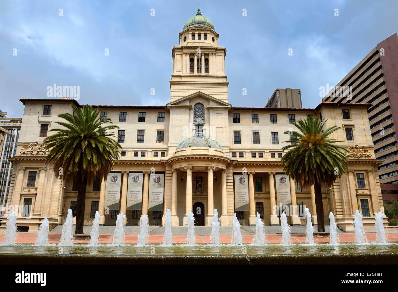 L'Afrique du Sud la province de Gauteng Johannesburg CBD (Central Business District) City Hall Banque D'Images