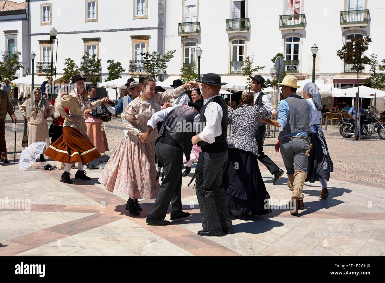 Portugal algarve tavira folk dances Banque D'Images