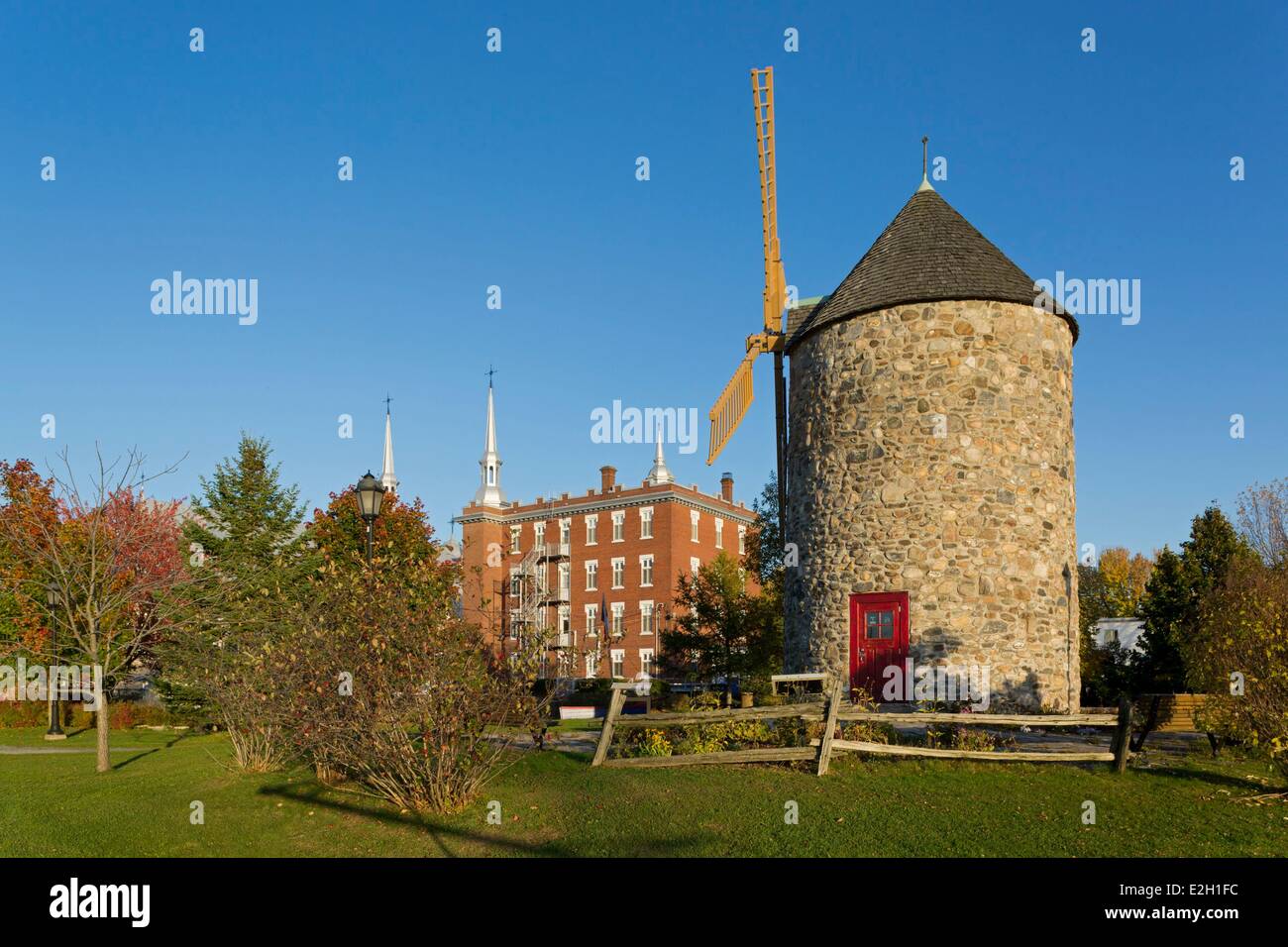 Canada province de Québec Centre-du-Québec Bécancour région Saint Gregoire Vieux Moulin Banque D'Images