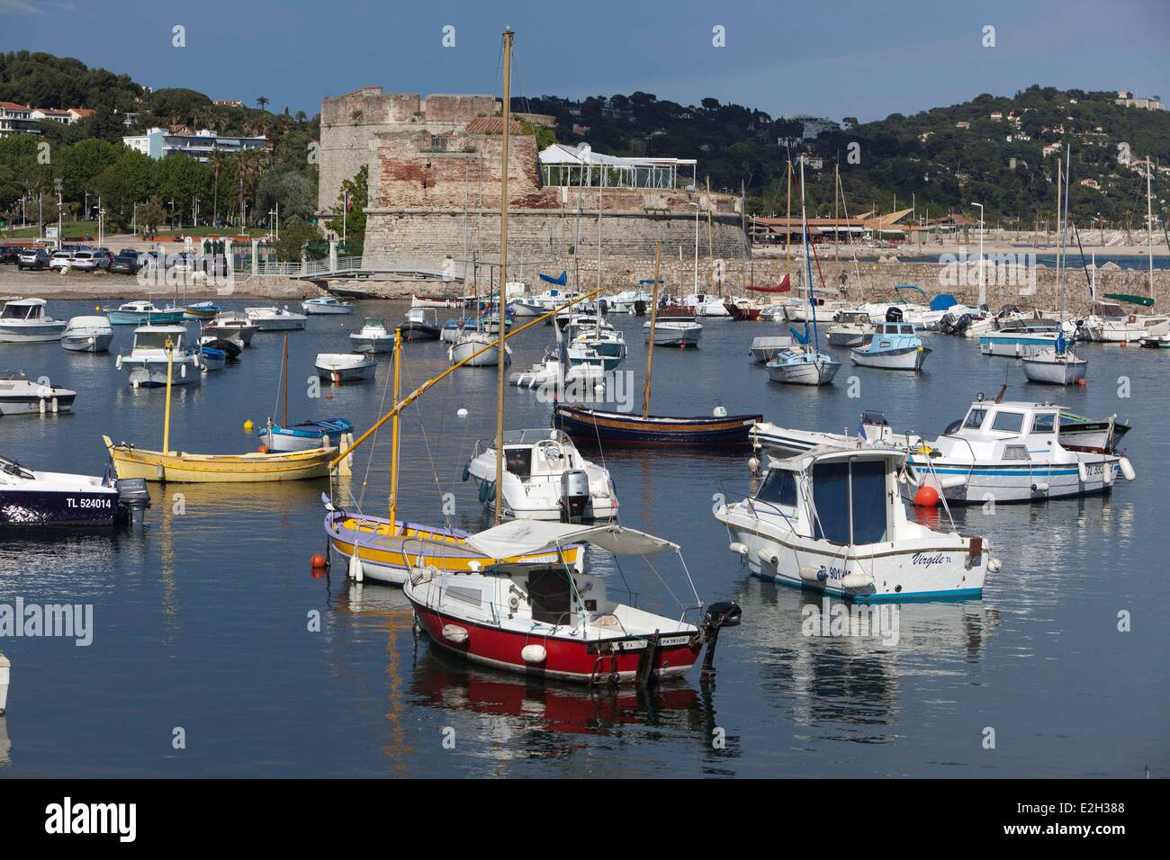 France Var Toulon Fort Mourillons et Port Saint Louis Banque D'Images