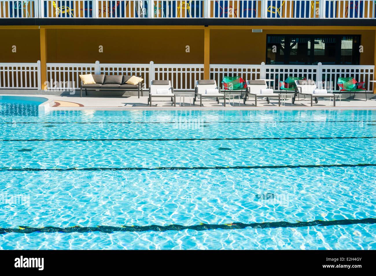 France Paris Hotel Douverture De La Piscine Molitor En Mai 2014