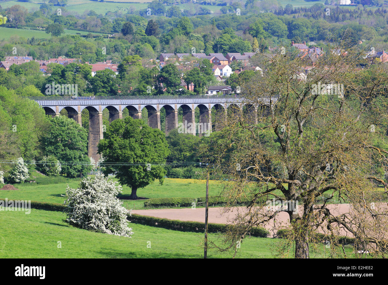 Aqueduc de Pontcysyllte Banque D'Images