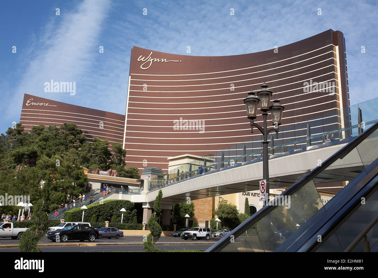 Le Wynn and Encore hôtels et casinos à Las Vegas, Nevada, USA. Banque D'Images