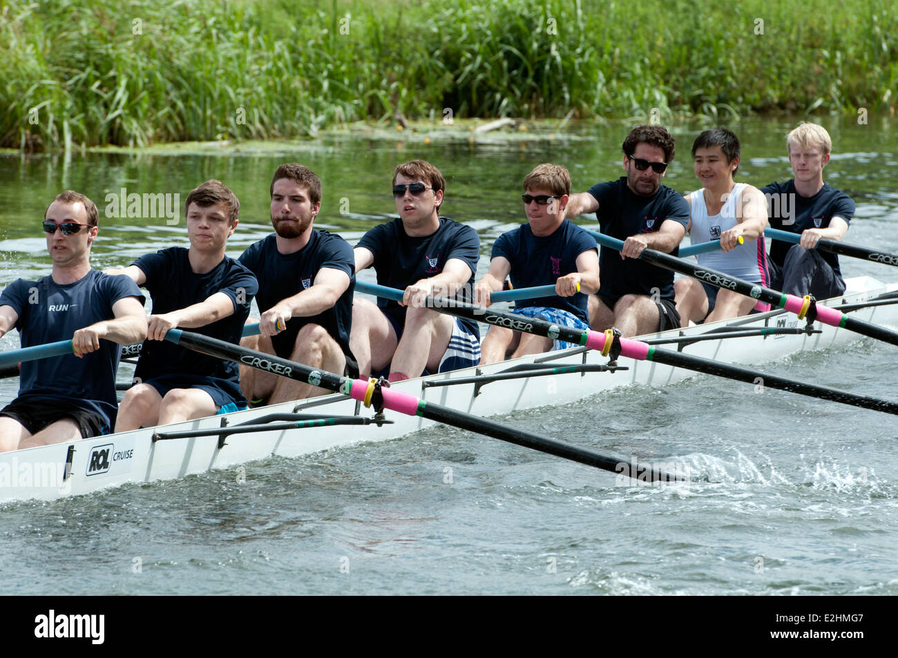 Cambridge peut bosses, Emmanuel College men's 8 Banque D'Images Cambridge peut bosses, Emmanuel College men's 8 Banque D'Images