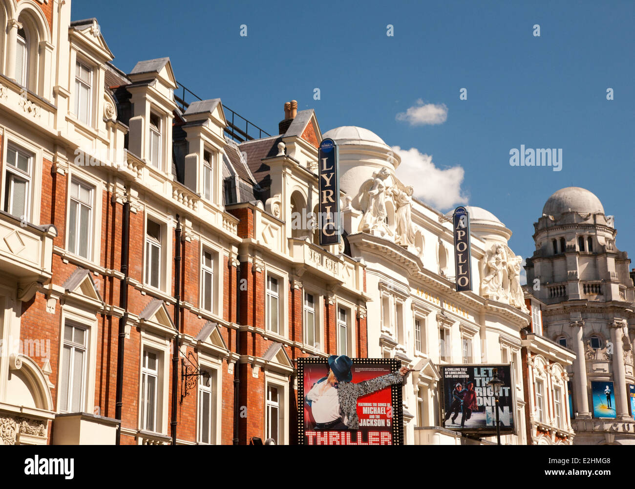 Theatreland, Shaftesbury Avenue, Londres, Angleterre Banque D'Images
