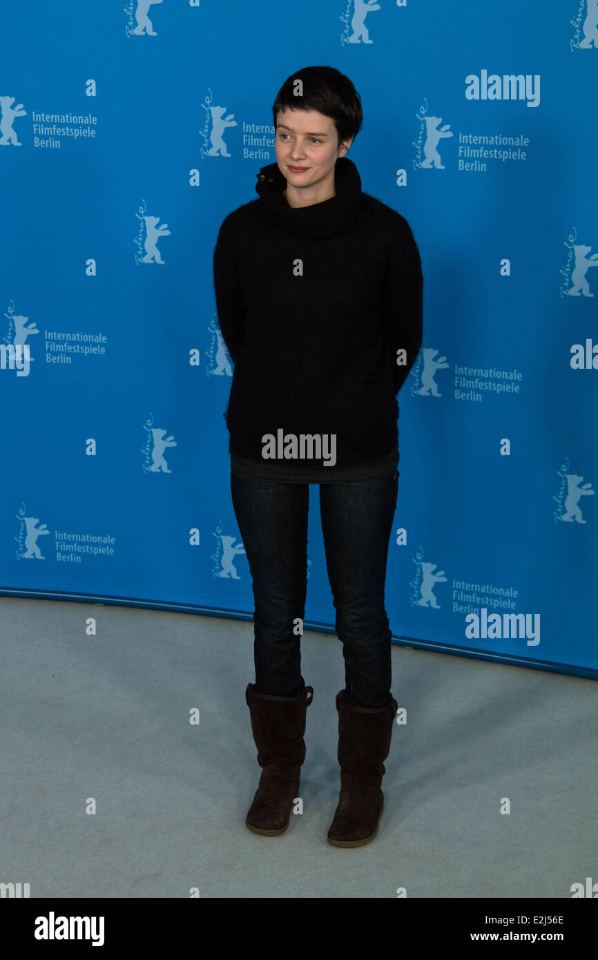 Pauline Etienne au 63e Festival International du Film de Berlin (Berlinale) - La Religieuse photocall - Grand Hyatt Hotel à Potsdamer Platz. Où : Berlin, Allemagne Quand : 10 févr. 2013 Banque D'Images