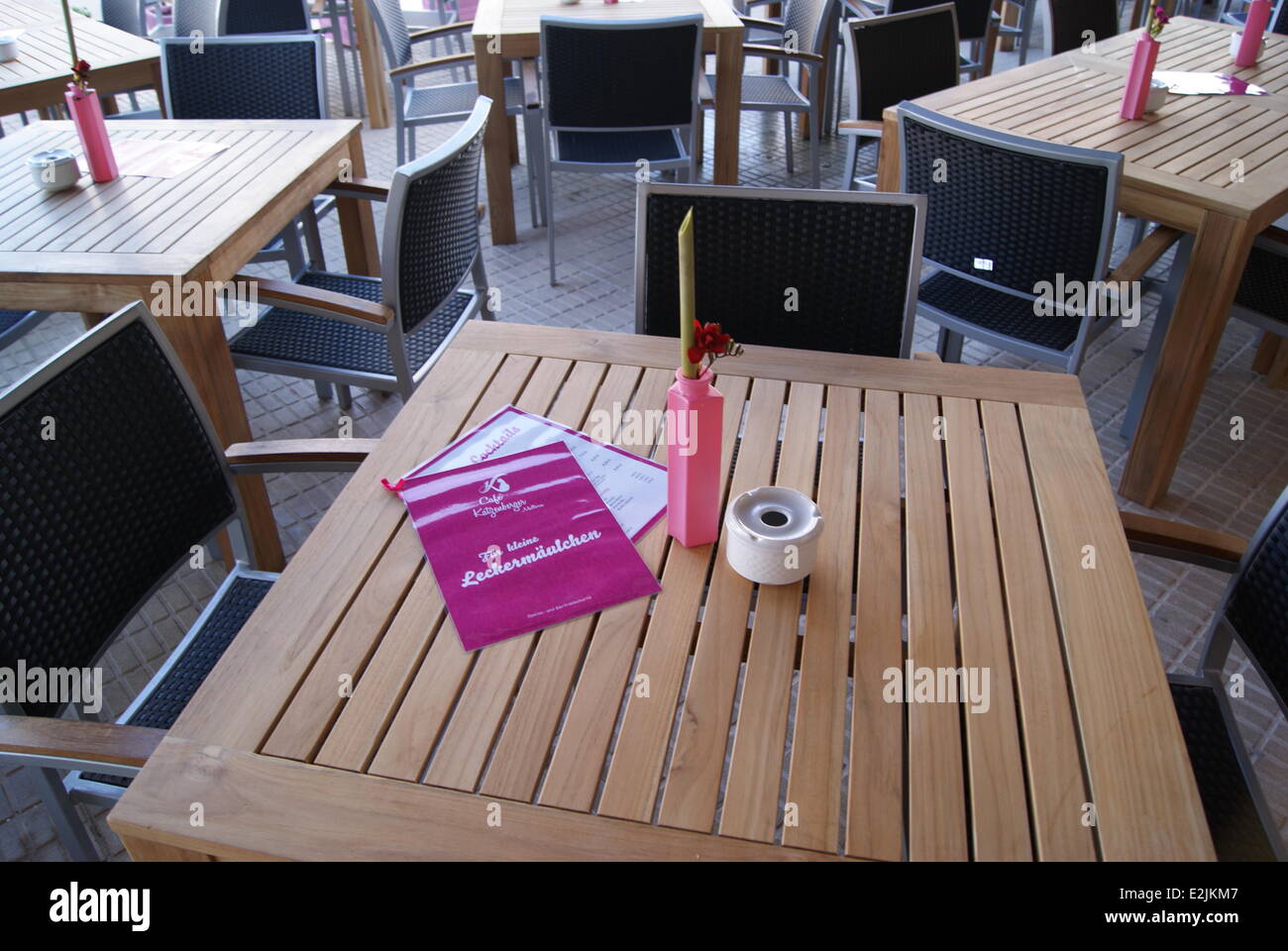 Atmosphère à nouveau café de Daniela Katzenberger à nou de Rey Jaime street. Où : Santa Ponsa, Espagne Quand : 22 Mars 2013 Banque D'Images