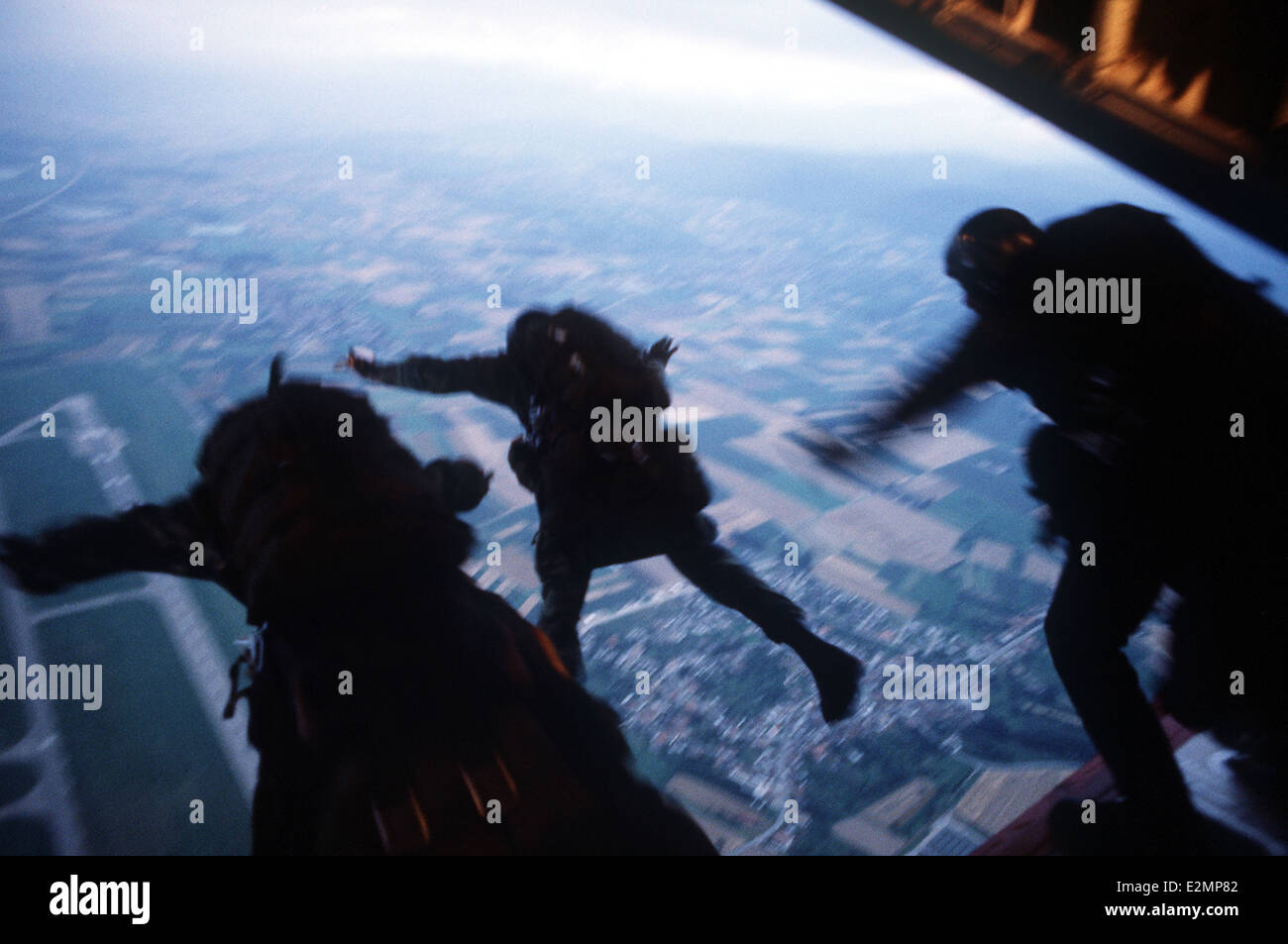 7e Escadron d'opérations spéciales (SOS) effectue des opérations d'air spécial pour la formation et les activités connexes. Banque D'Images