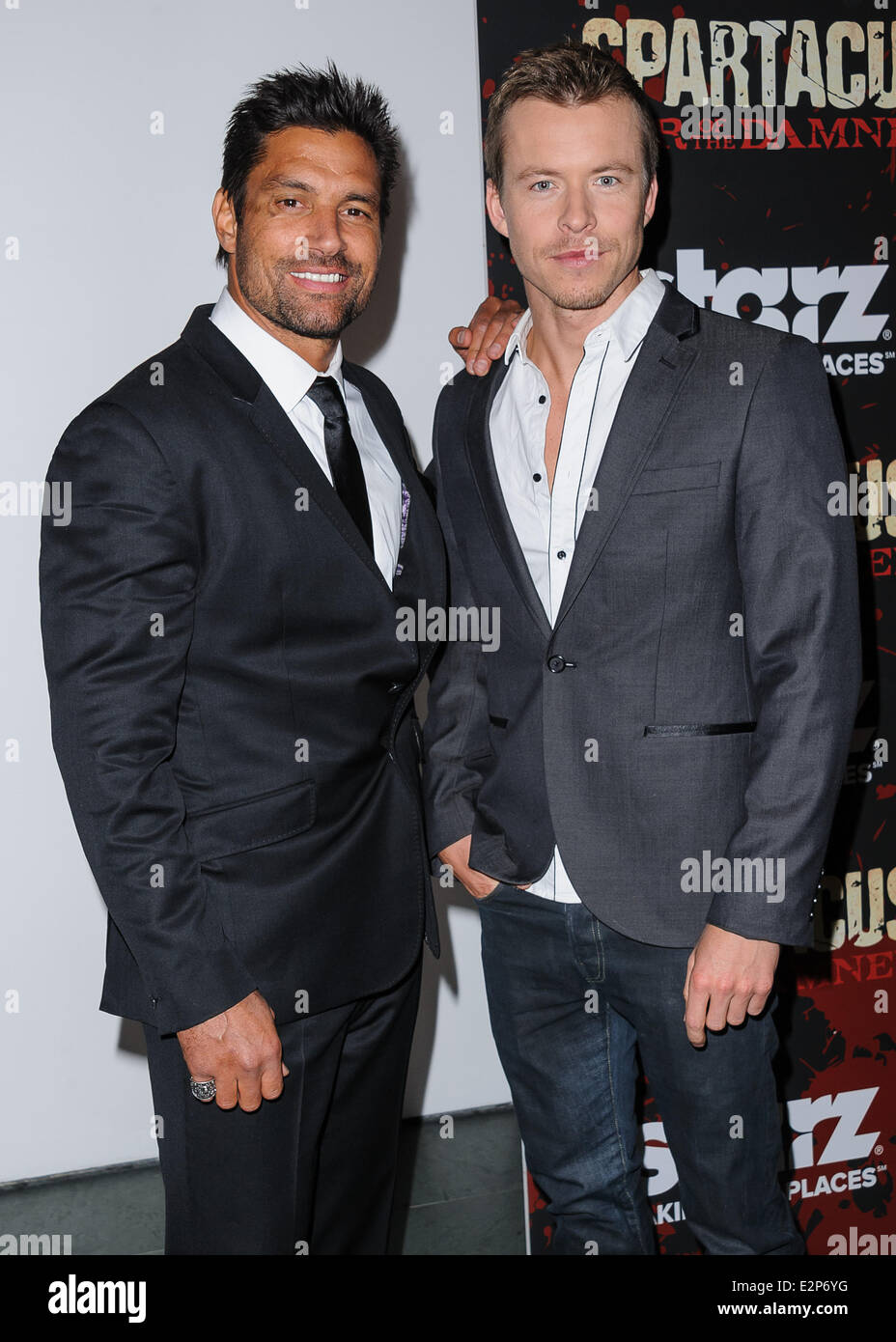 'Spartacus : War Of The Damned' Series Finale première au Musée d'Art moderne - Avec des arrivées : Manu Bennett,Todd Lasan Banque D'Images