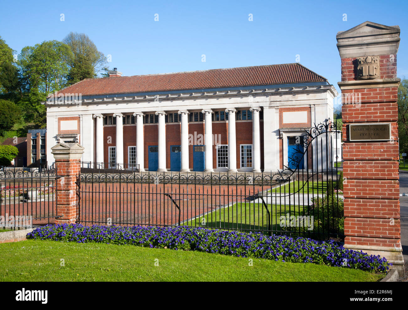 Memorial Hall Building Marlborough College School, Marlborough, Wiltshire, Angleterre Banque D'Images