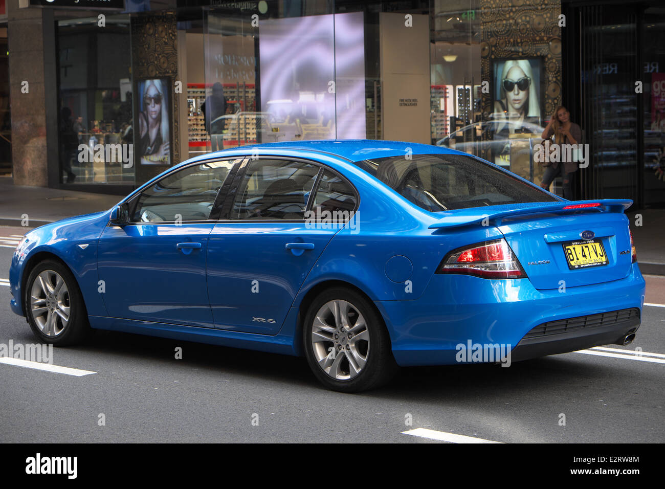 Voiture berline Ford XR6 de fabrication australienne à Sydney, Nouvelle-Galles du Sud, Australie Banque D'Images