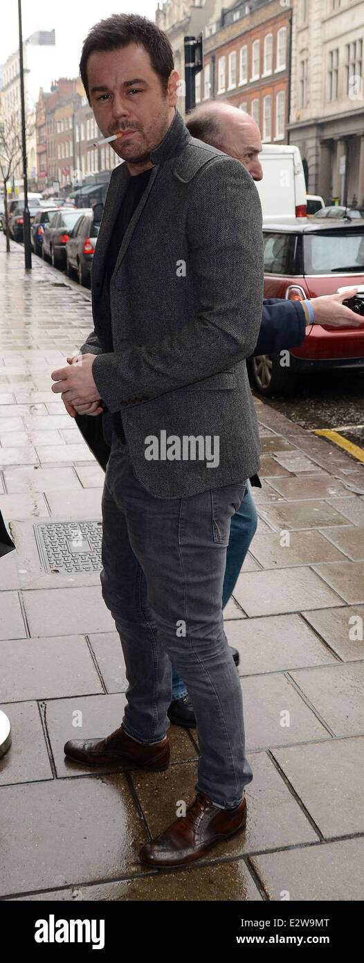 Le chargé Laftas Comedy Awards 2013 - à l'extérieur avec : Danny Dyer Où : London, Royaume-Uni Quand : 07 Mars 2013 Banque D'Images