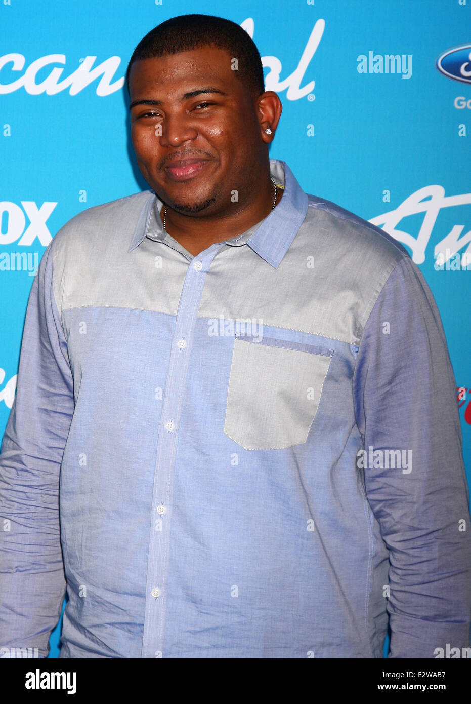 FOX 'American Idol' parti finalistes du Grove comprend : Curtis Finch Jr. Où : Los Angeles, California, United States Quand : 07 Mars 2013 Banque D'Images