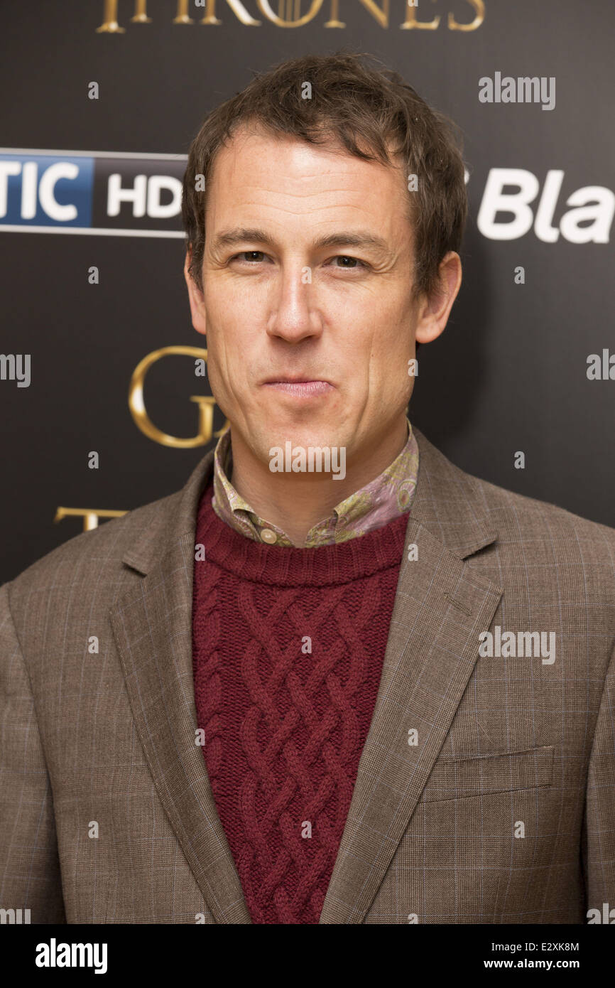 Game of Thrones Saison 3 première mondiale à un Marleybone comprend : Tobias Menzies Où : London, Royaume-Uni Quand : 26 Mars 2013 Banque D'Images