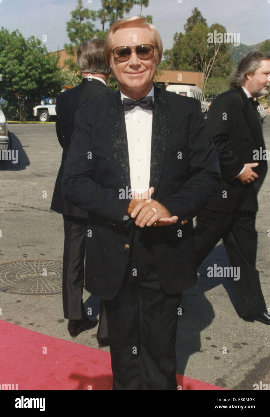 George Jones archive photos En vedette : George Jones Où : Nashville, Tennessee, United States Quand : 13 Avr 1993 Banque D'Images