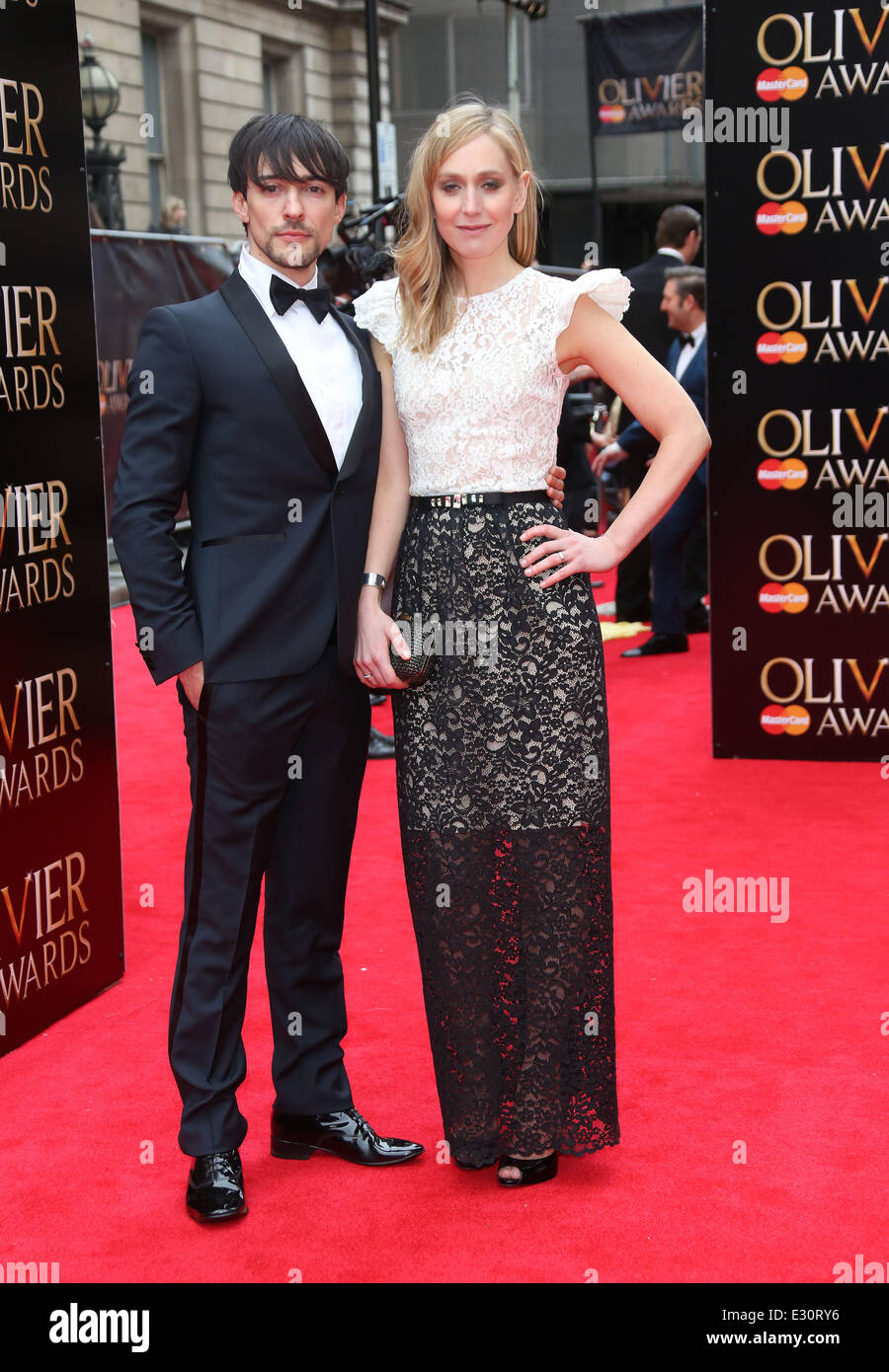 Le Laurence Olivier Awards 2013 s'est tenue au Royal Opera House - Arrivées en vedette : Blake Levasseur, Hattie Morahan Où : London, Royaume-Uni Quand : 28 Avr 2013 Banque D'Images