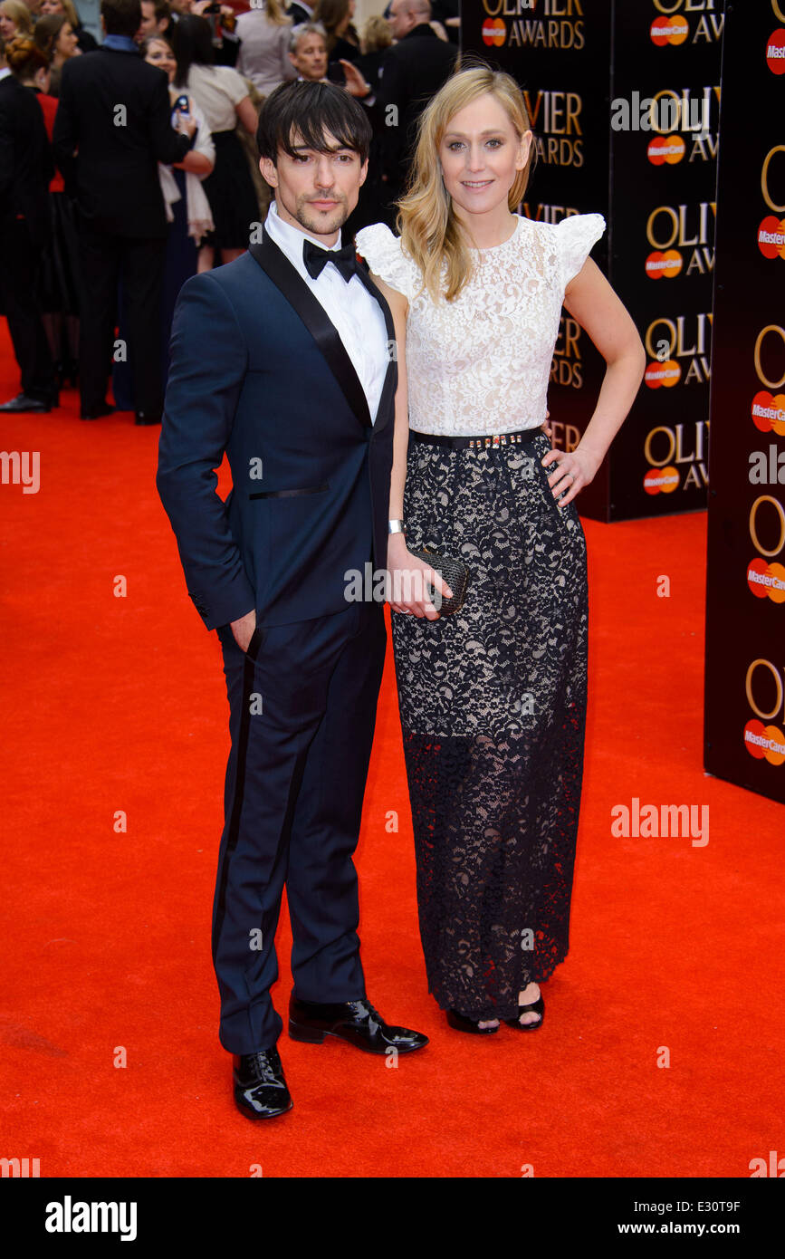 L'Olivier Awards s'est tenue au Royal Opera House - Arrivées en vedette : Hattie Morahan Où : London, Royaume-Uni Quand : 28 Avr 2013 Banque D'Images
