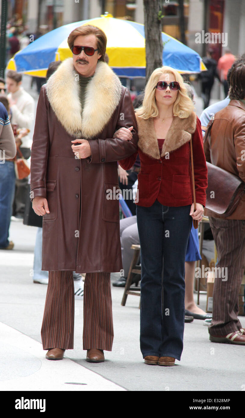 Présentateur : "La légende continue" de film à New York City avec : Will Ferrell, Christina Applegate Où : New York, NY, United States Quand : 18 mai 2013 Banque D'Images