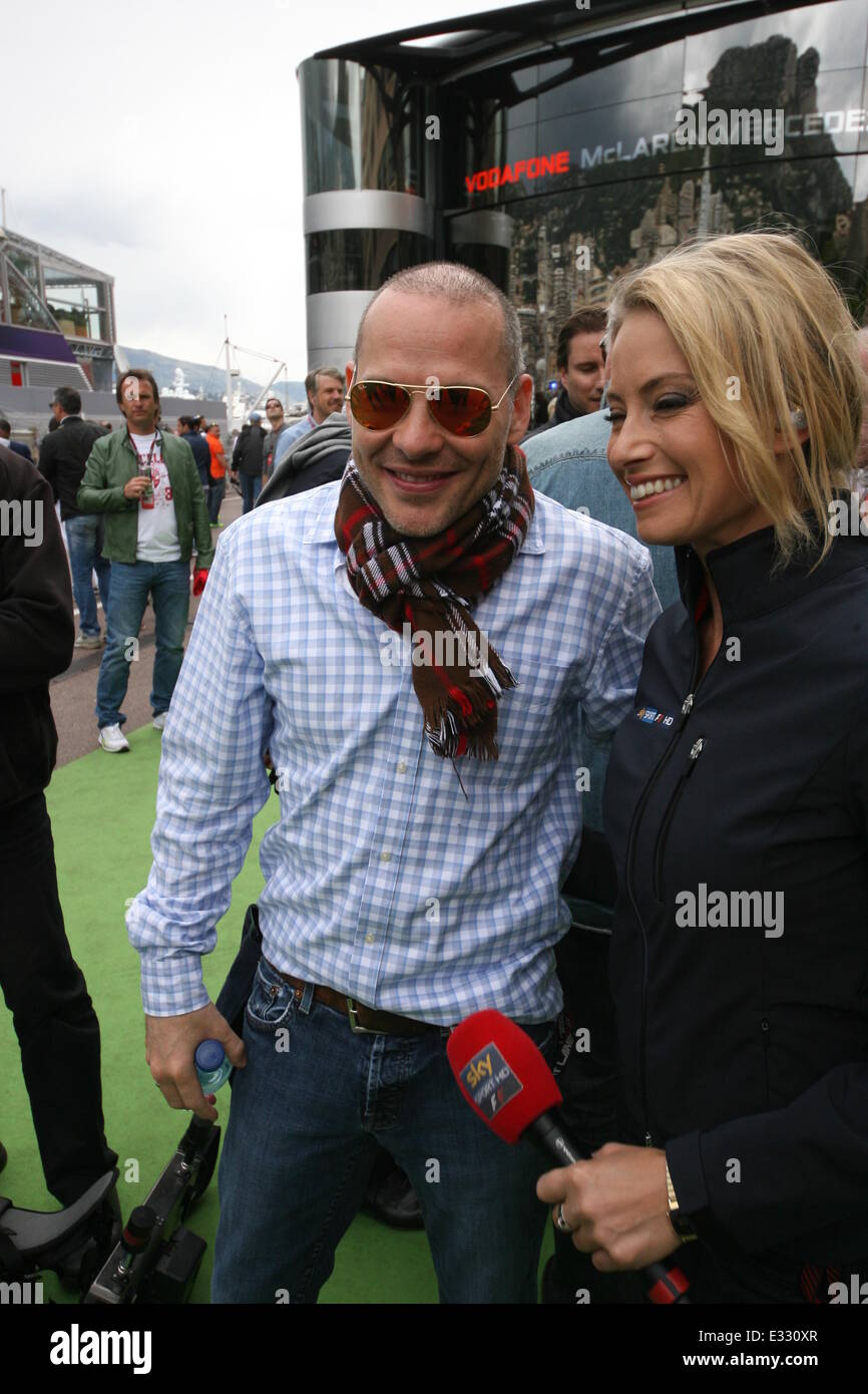 Grand Prix de Formule 1 de Monaco 2013 - Jour 2 - Qualifications comprend : Jacques Villeneuve Où : Monaco, Monaco Quand : 25 mai 2013 Cre Banque D'Images