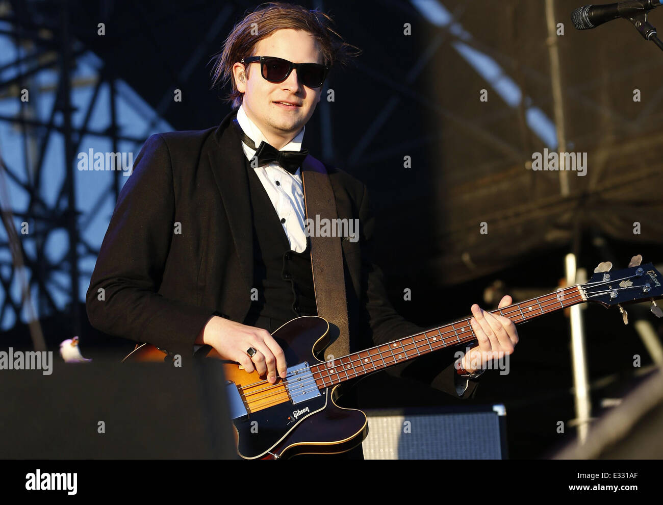 1er Festival de musique de Radio-Canada à Echo Beach comprend : Brynjar Leifsson Où : Toronto, Ontario, Canada Quand : 25 mai 2013 Banque D'Images