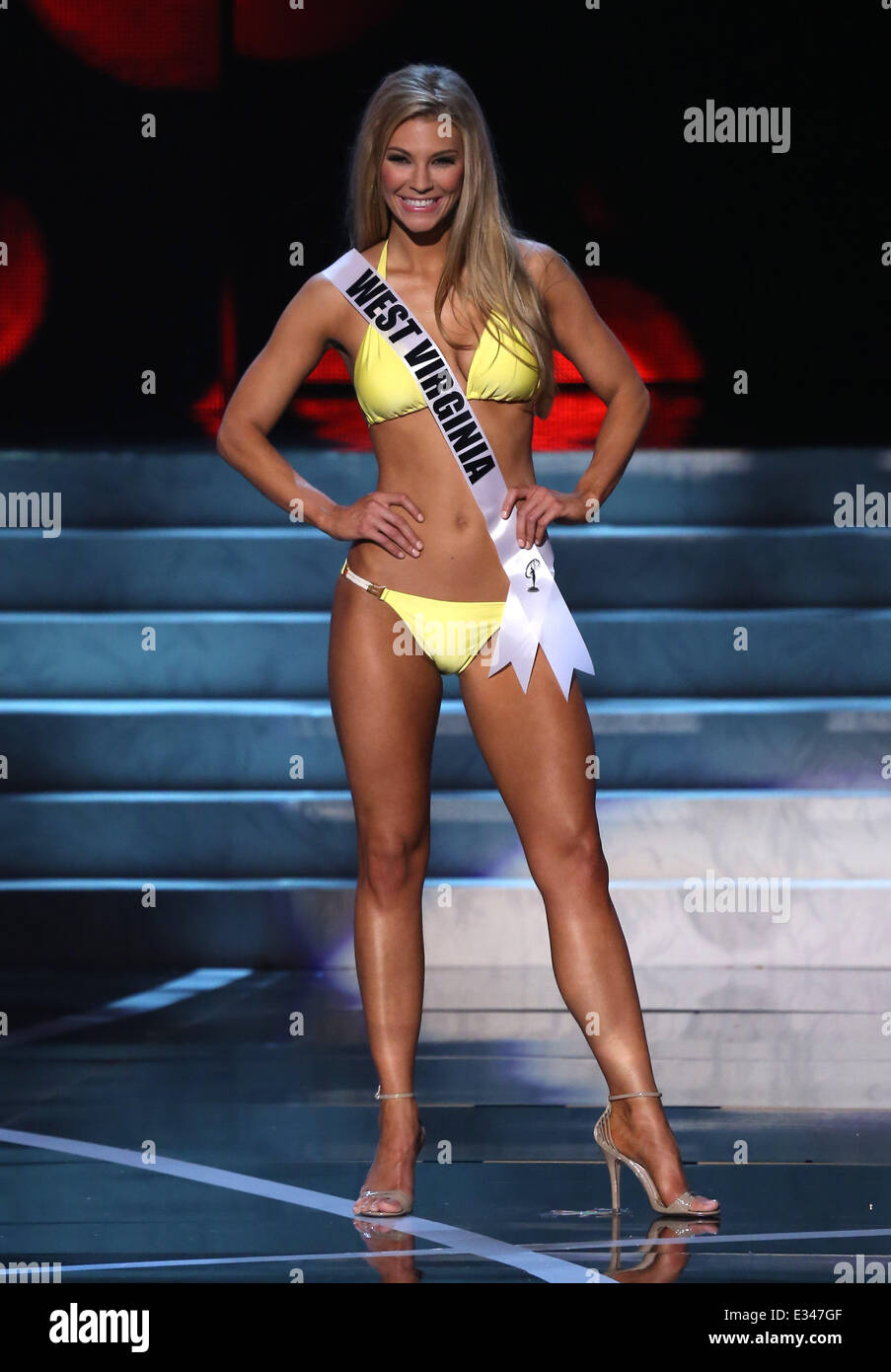 La Miss USA 2013 Compétition préliminaire à PH Live au Planet Hollywood Resort and Casino comprend : Mlle Virginie de l'Ouest,Chelsea Welch Où : Las Vegas, Nevada, United States Quand : 13 Juin 2013 Banque D'Images