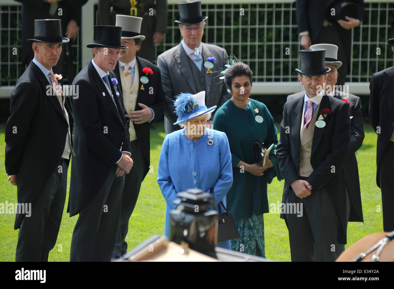 Royal Ascot à Ascot Racecourse - Jour 4 : La Reine Elizabeth II Où : Ascot, Royaume-Uni Quand : 21 Juin 2013 Banque D'Images