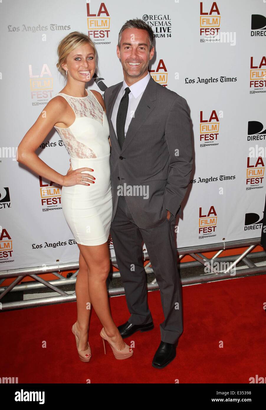 2013 Los Angeles Film Festival - 'le Chemin, chemin du retour' Premiere avec : Jay Harrington,Monica Richards Où : Los Angeles, California, United States Quand : 23 Juin 2013 Banque D'Images