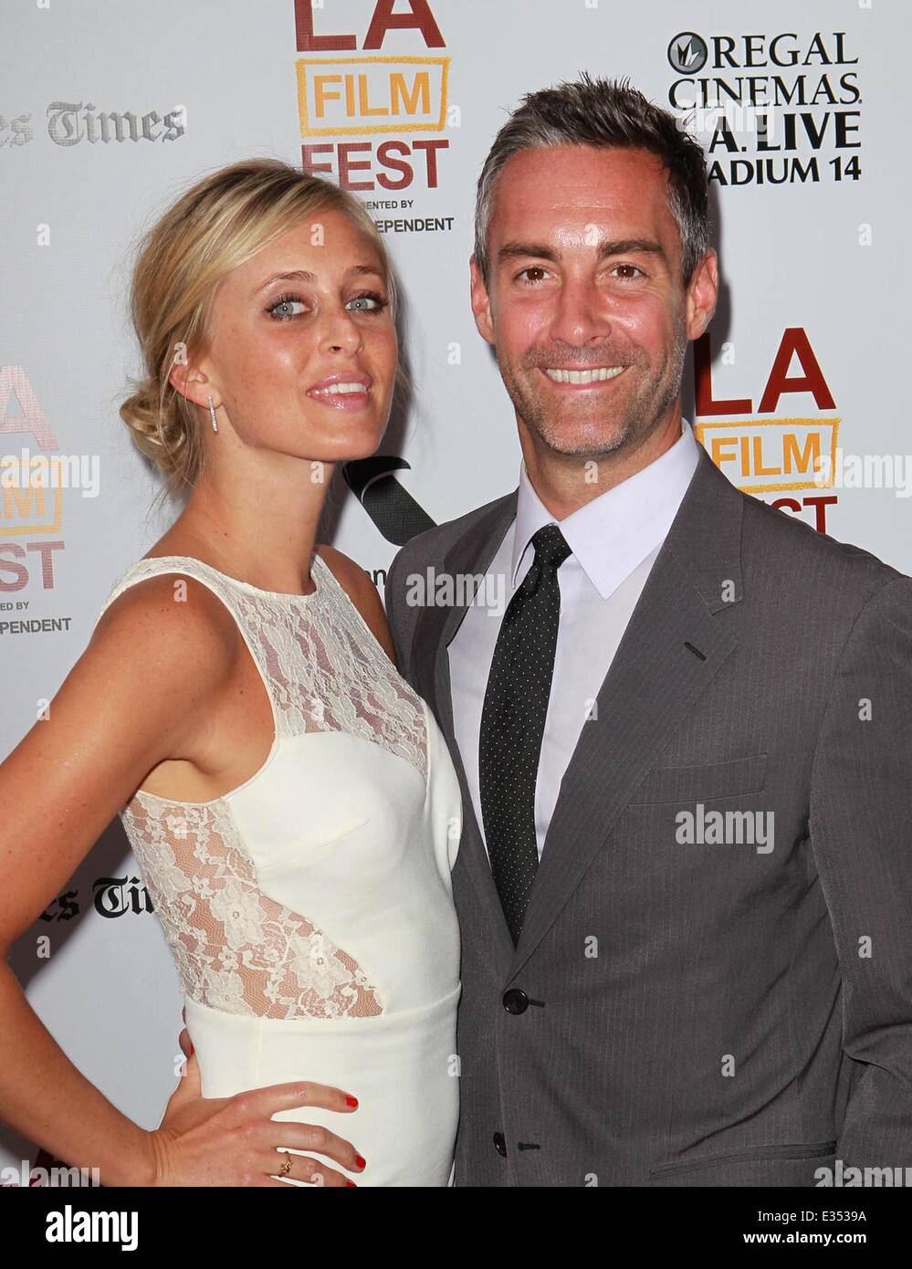 2013 Los Angeles Film Festival - 'le Chemin, chemin du retour' Premiere avec : Jay Harrington,Monica Richards Où : Los Angeles, California, United States Quand : 23 Juin 2013 Banque D'Images