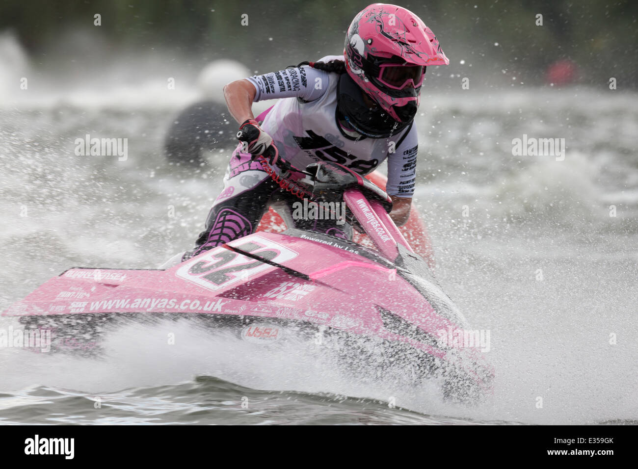 Course de jetski Banque D'Images