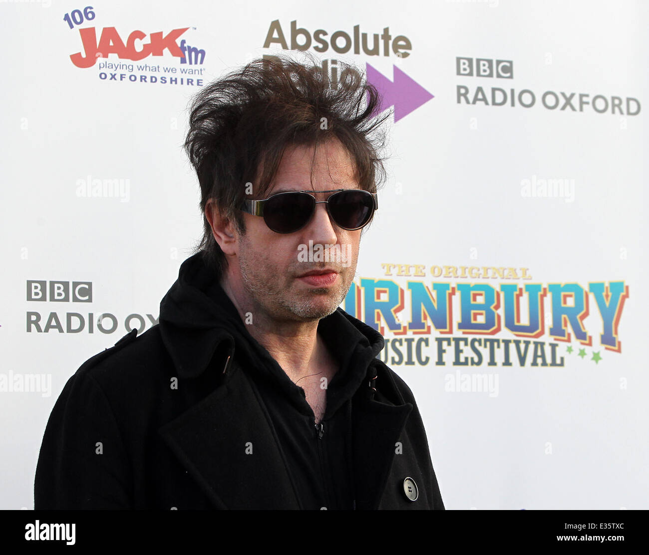 Cornbury Music Festival 2013 tenue à l'Chadlington Estate - Jour 2 avec : Echo & The Bunnymen,Ian McCulloch Où : Oxfordshire, Royaume-Uni Quand : 06 août 2013 Banque D'Images