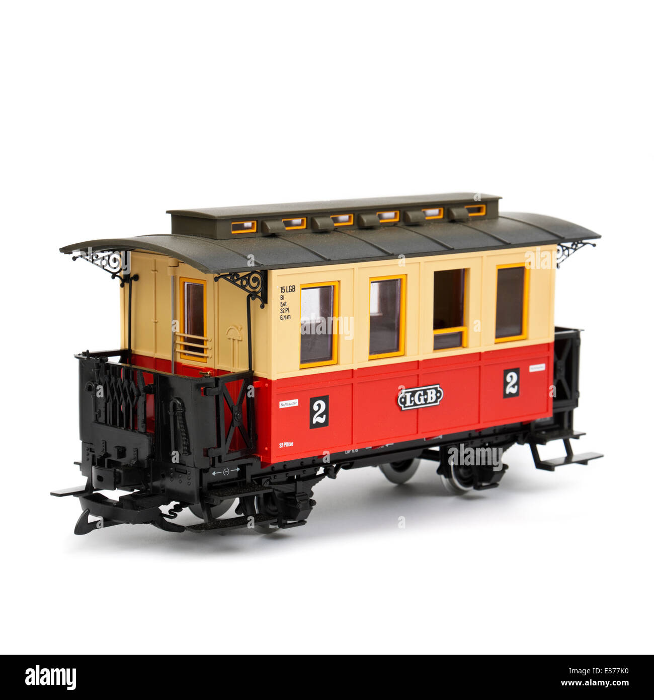 (LGB Lehmann Garden Railway) G-scale model voiture Banque D'Images