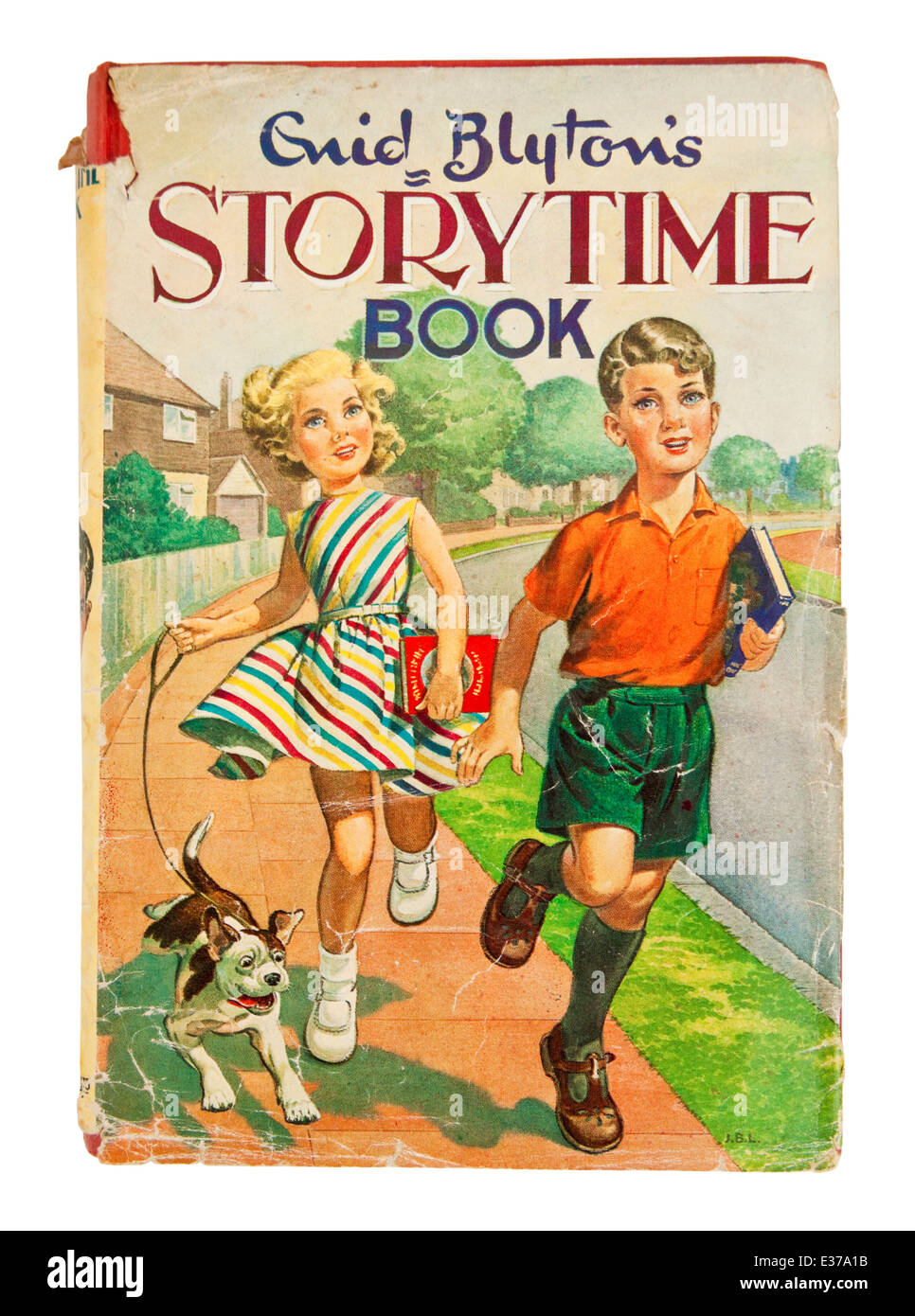 Vintage 1964 Première édition brochée hommages de copie de 'Enid Blyton's Storytime livre' Banque D'Images