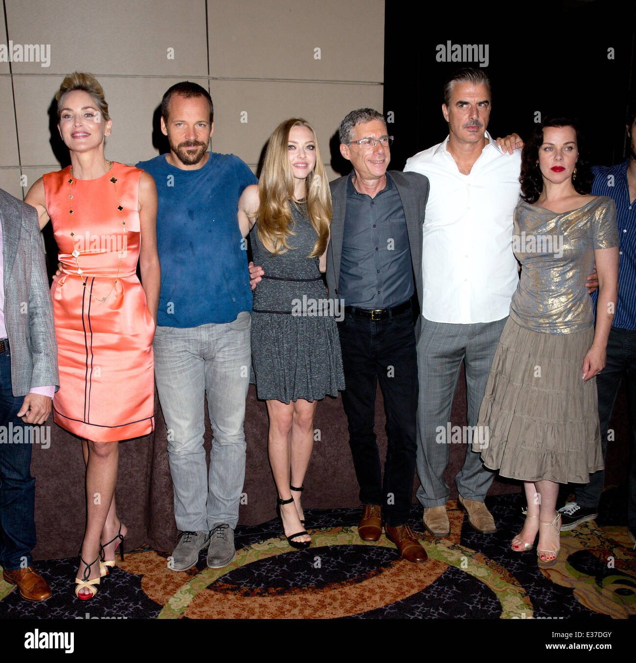 NYC Lovelace Conférence de presse : Sharon Stone, Peter Sarsgaard,Amanda Seyfried,Guest,Chris Noth,Debi Mazar où : New York, NY, United States Quand : 30 juillet 2013 Banque D'Images