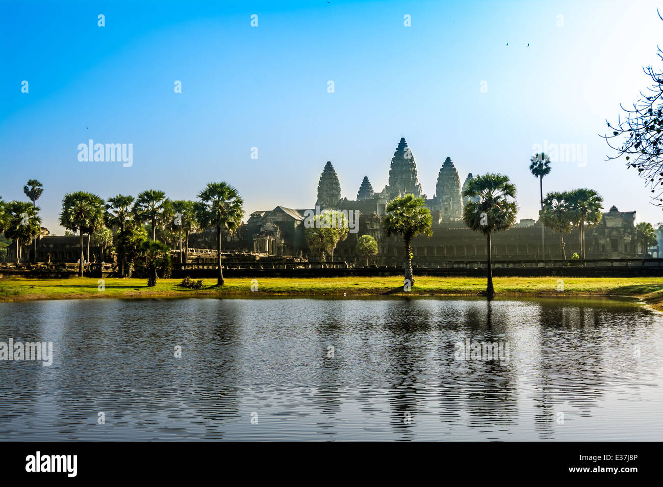 Angkor Wat, Siem Reap, Cambodge Banque D'Images