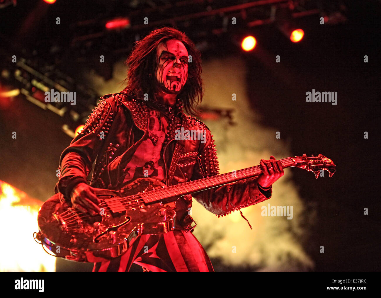 Rob Zombie effectue pendant le Festival Mayhem 2013 au Florida State Fairgrounds comprend : Piggy D. où : Tampa, Floride, Unité Banque D'Images