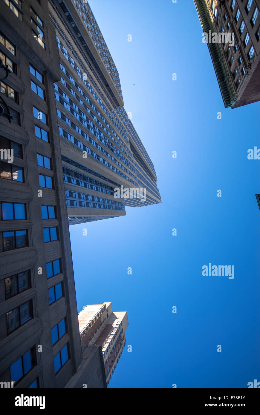 Empire State Building à New York, USA Banque D'Images