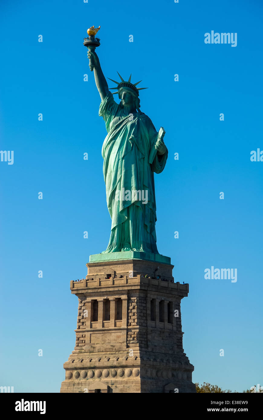 Statue de la liberté à New York, USA Banque D'Images