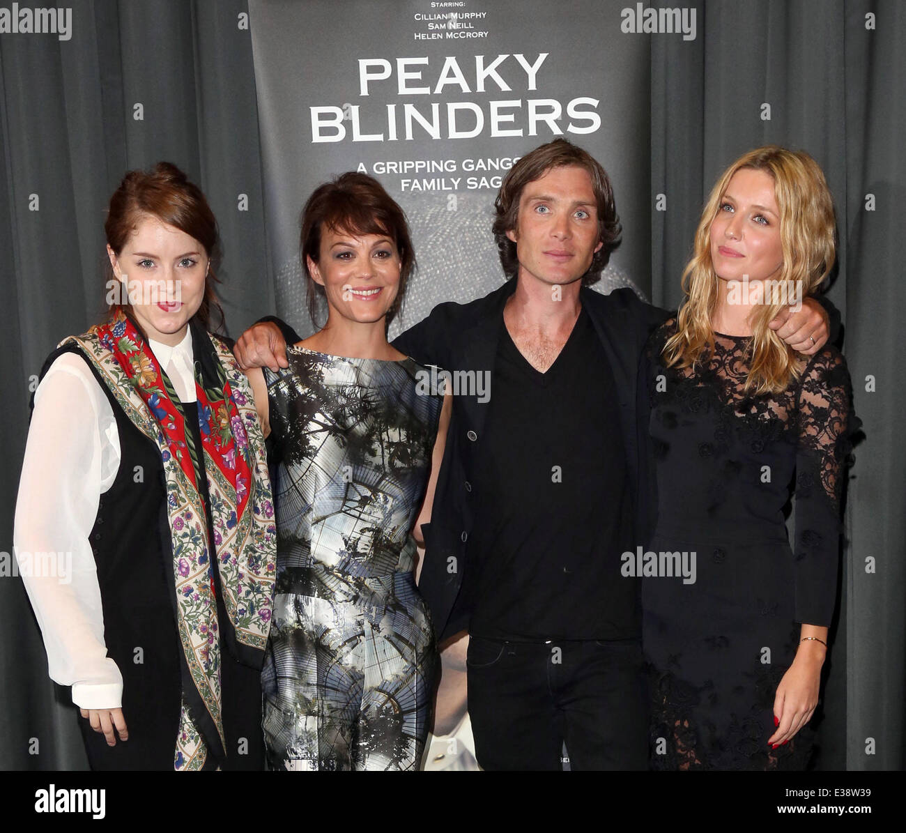 Le Royaume-uni première de Peaky oeillères, tenu à la BFI Southbank comprend : Sophie Rundle, Helen McCrory,Cillian Murphy,Annabelle Wallis Où : London, Royaume-Uni Quand : 21 août 2013 Banque D'Images