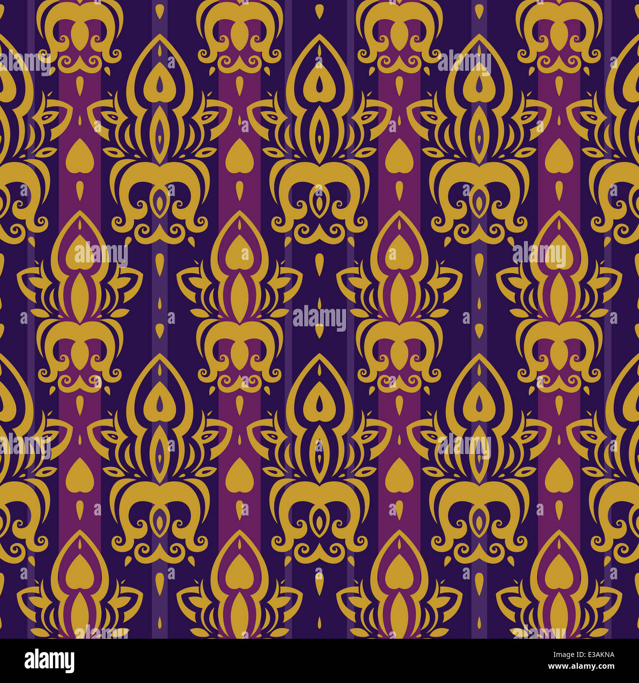 Papier peint Seamless pattern. Banque D'Images