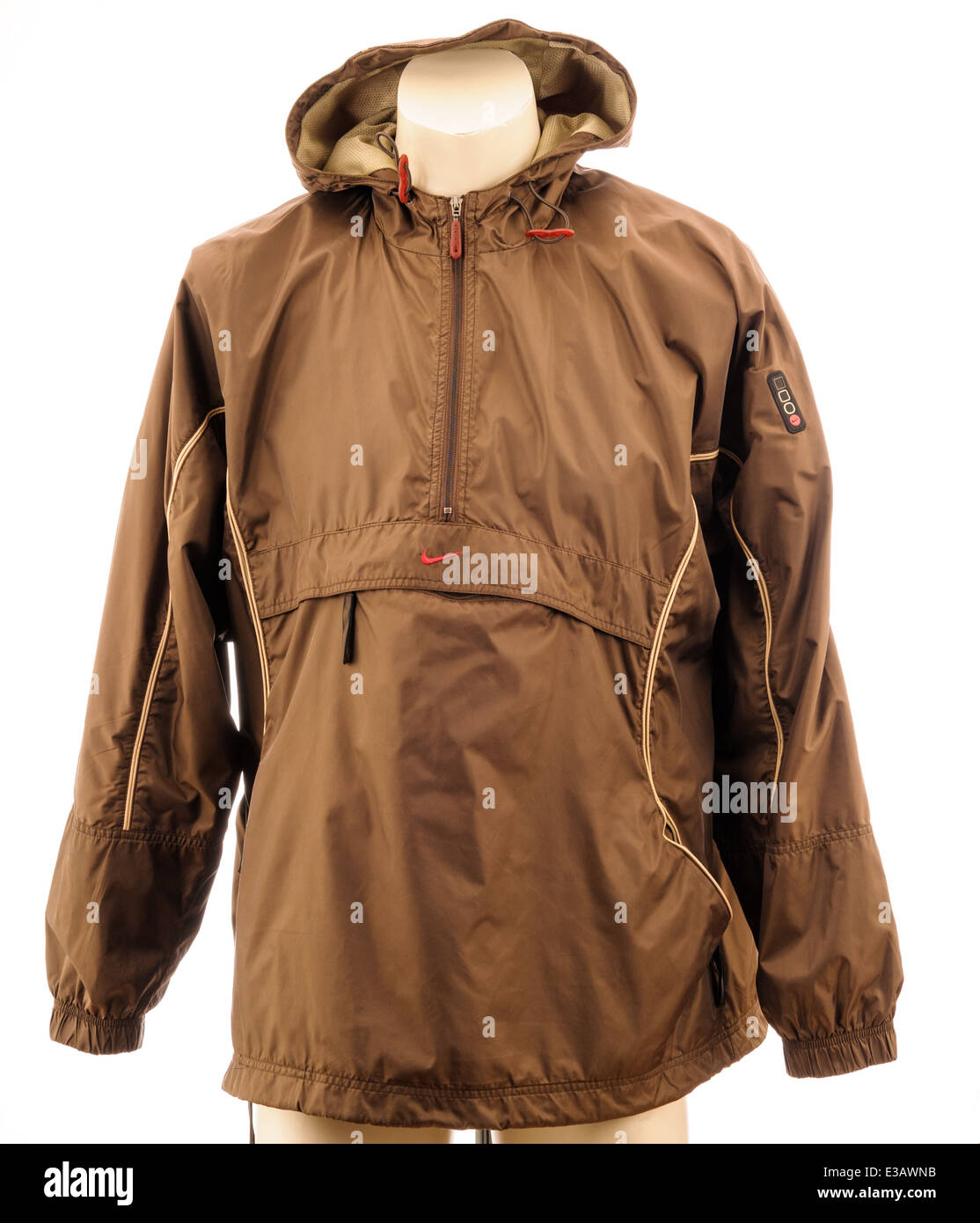 Un toit de Nike veste imperméable/cagoule - datant des années 1990. Banque D'Images